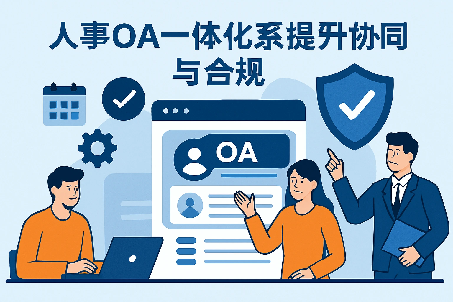 2. 人事OA一体化系统提升协同与合规