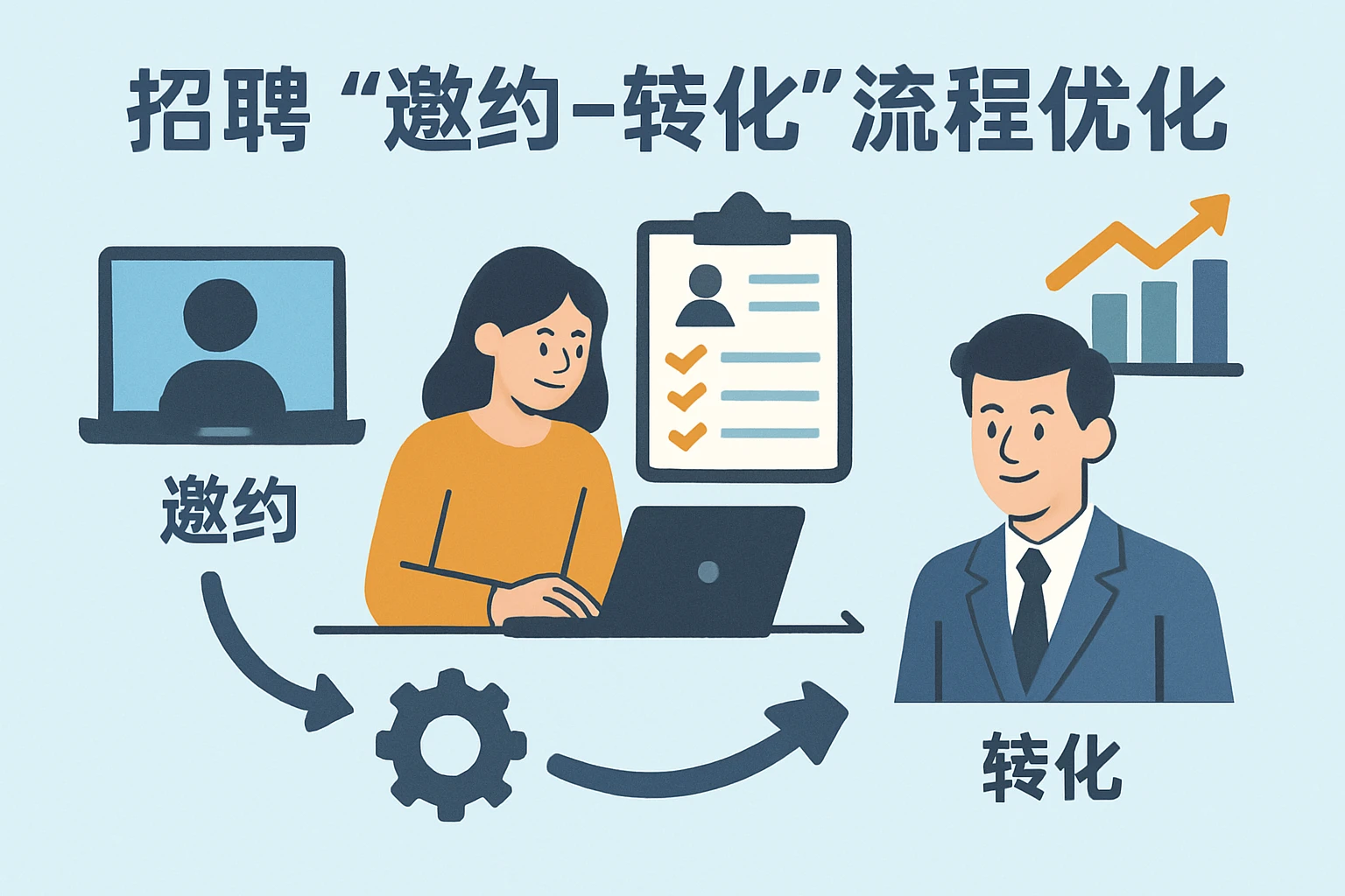 招聘“邀约-转化”流程优化
