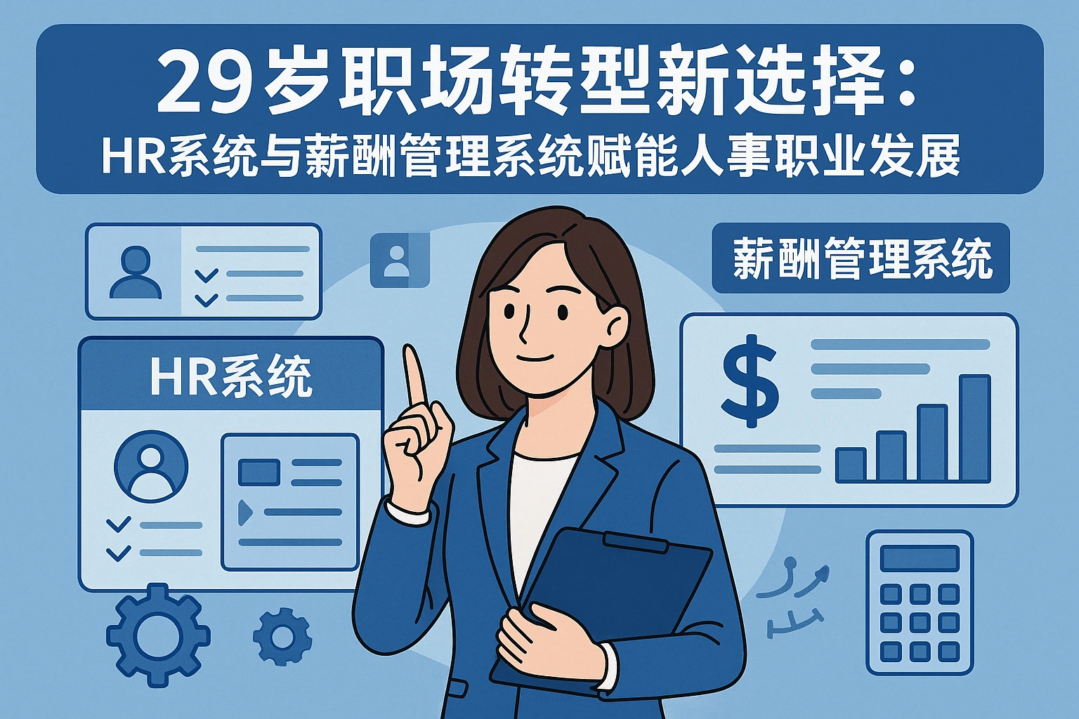 29岁职场转型新选择：HR系统与薪酬管理系统赋能人事职业发展