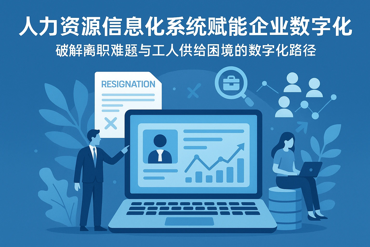 人力资源信息化系统赋能企业数字化转型——破解离职难题与工人供给困境的数字化路径