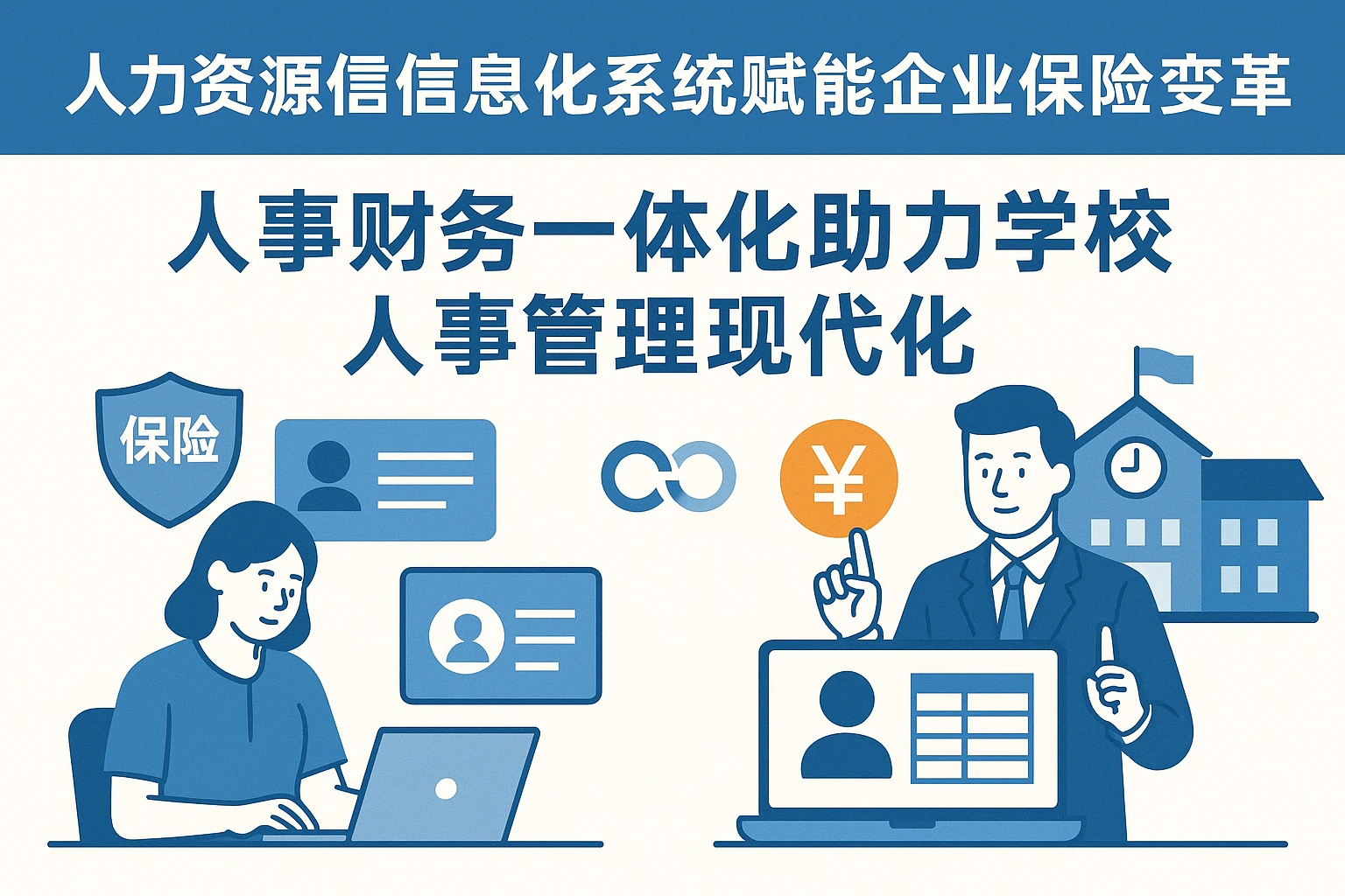 人力资源信息化系统赋能企业保险变革，人事财务一体化助力学校人事管理现代化
