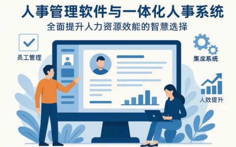 人事管理软件与一体化人事系统：全面提升人力资源效能的智慧选择