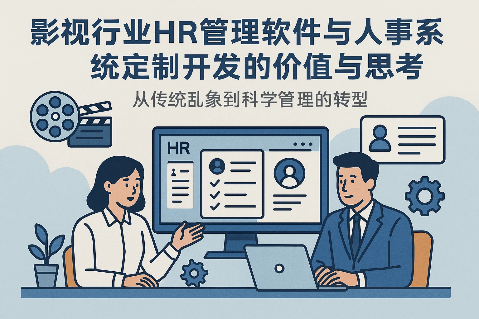 影视行业HR管理软件与人事系统定制开发的价值与思考——从传统乱象到科学管理的转型