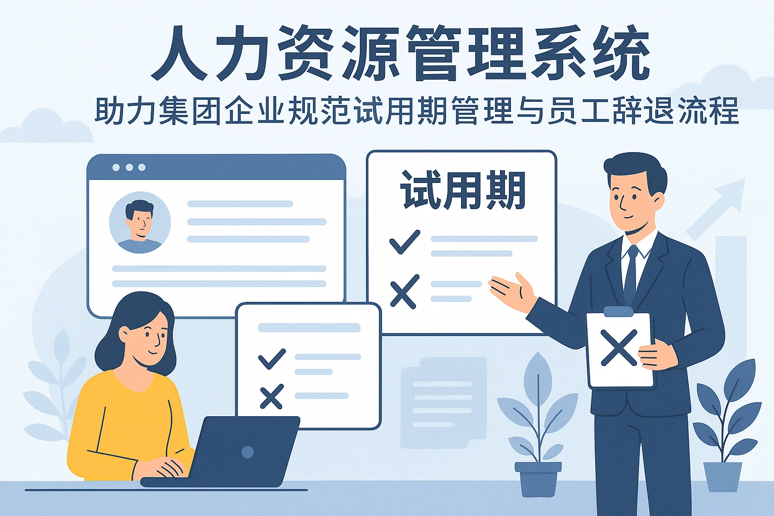 人力资源管理系统助力集团企业规范试用期管理与员工辞退流程