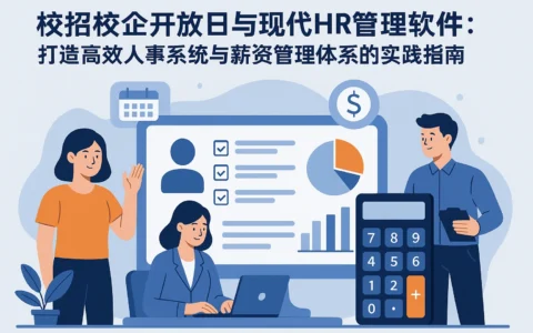 校招校企开放日与现代HR管理软件：打造高效人事系统与薪资管理体系的实践指南