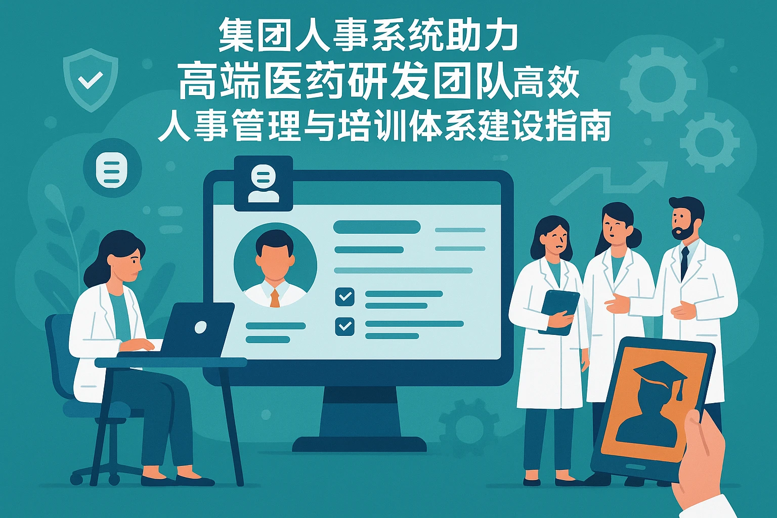 集团人事系统助力高端医药研发团队高效人事管理与培训体系建设指南