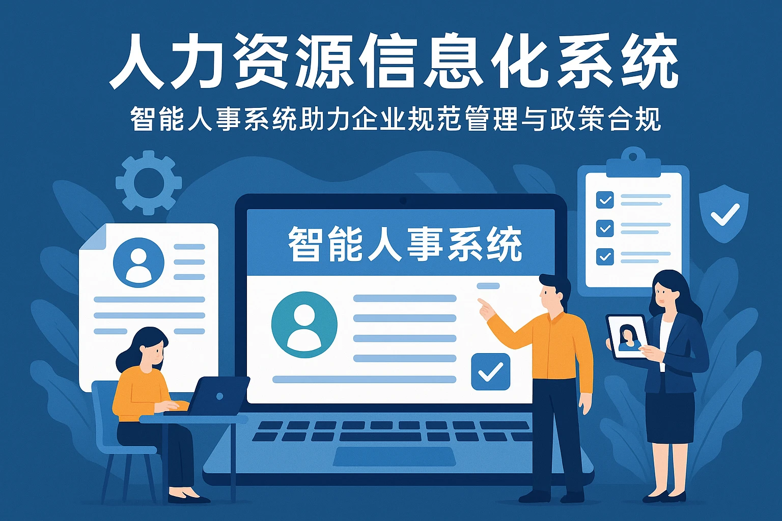 人力资源信息化系统：智能人事系统助力企业规范管理与政策合规