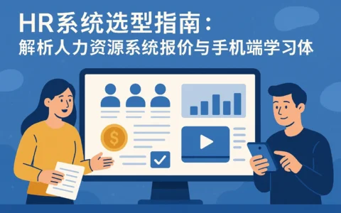 HR系统选型指南：解析人力资源系统报价与手机端学习体验