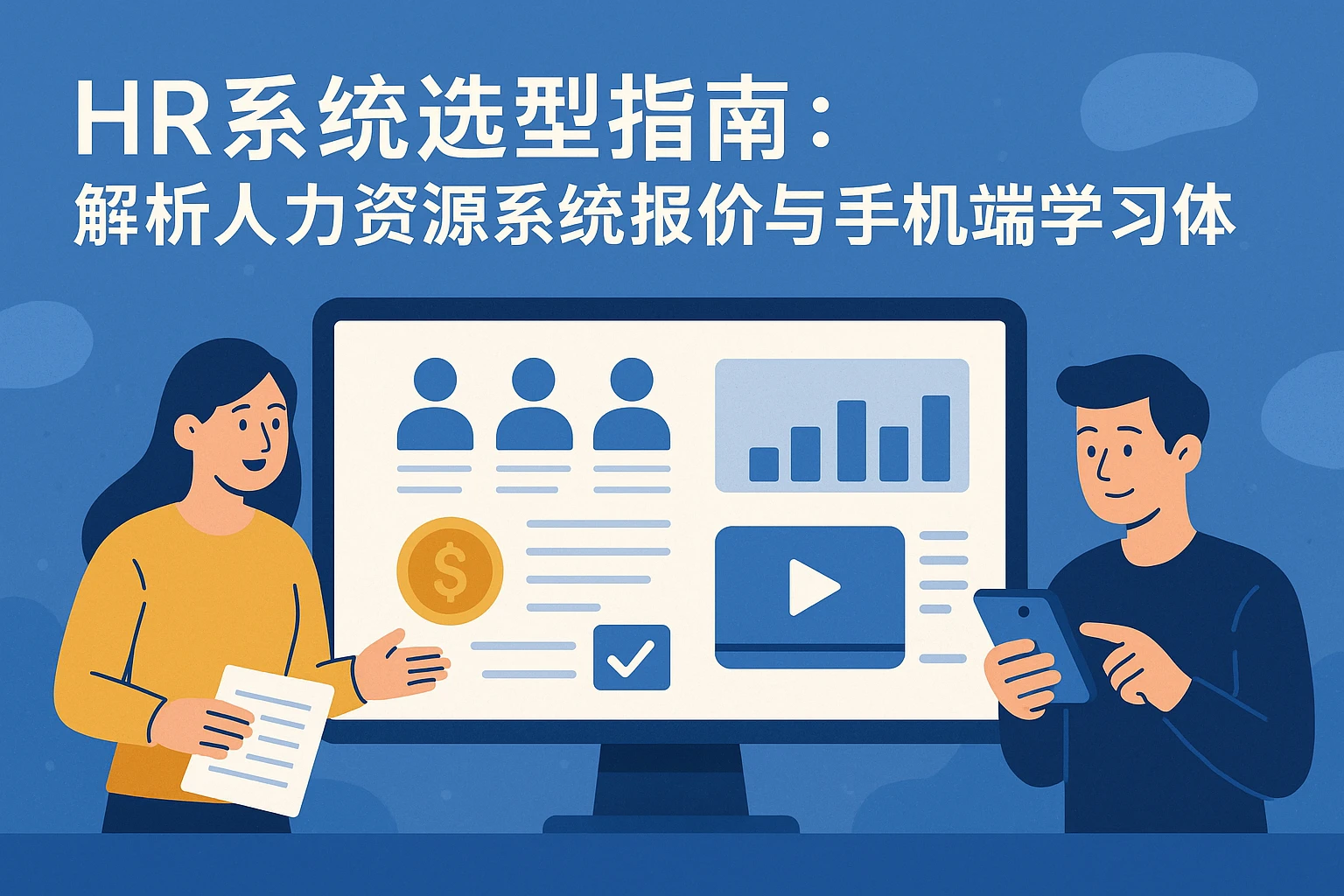 HR系统选型指南：解析人力资源系统报价与手机端学习体验