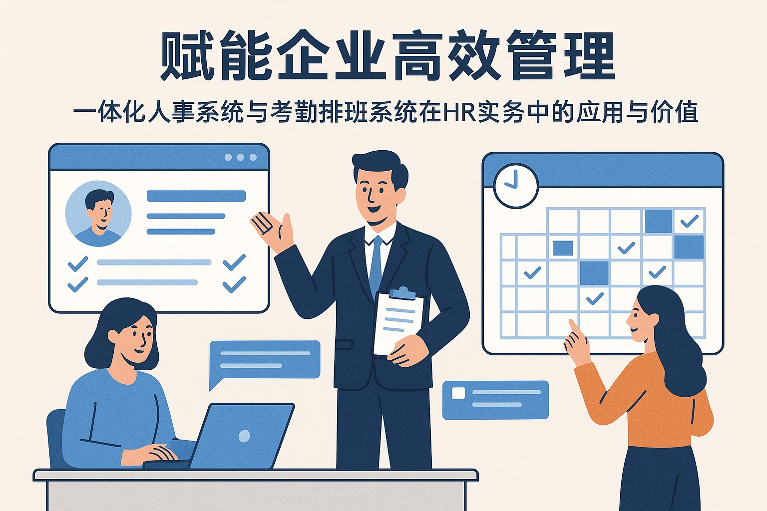 赋能企业高效管理——一体化人事系统与考勤排班系统在HR实务中的应用与价值