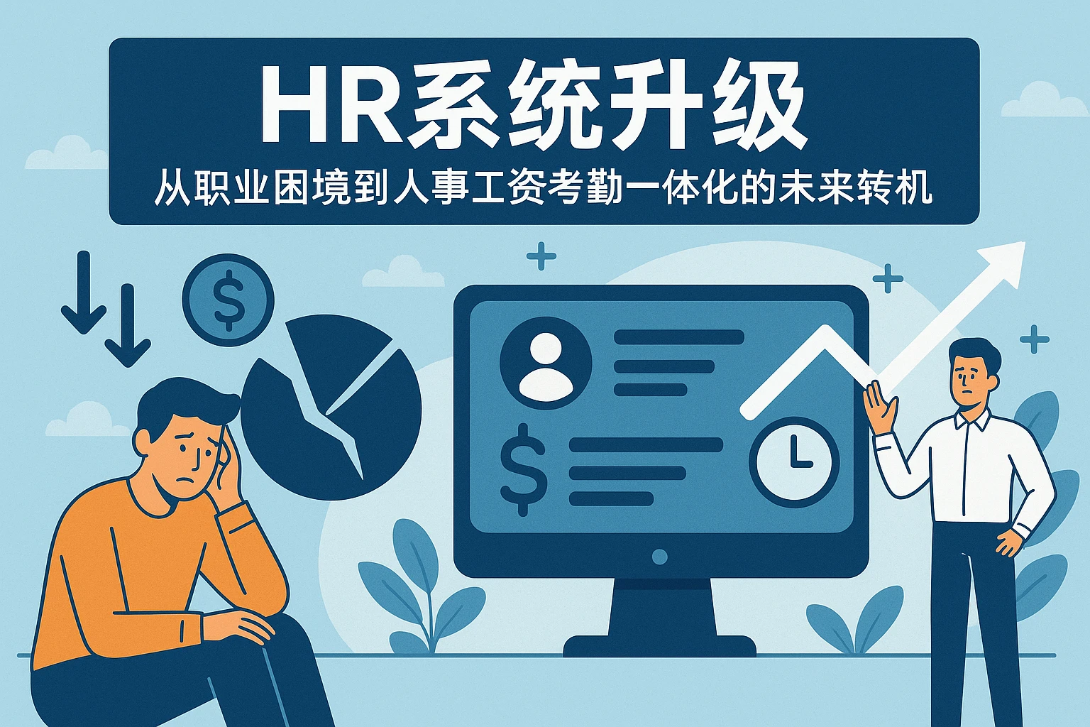 HR系统升级：从职业困境到人事工资考勤一体化的未来转机