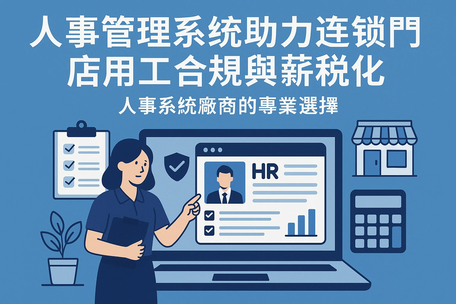 人事管理系统助力连锁门店用工合规与薪税优化——人事系统厂商的专业选择
