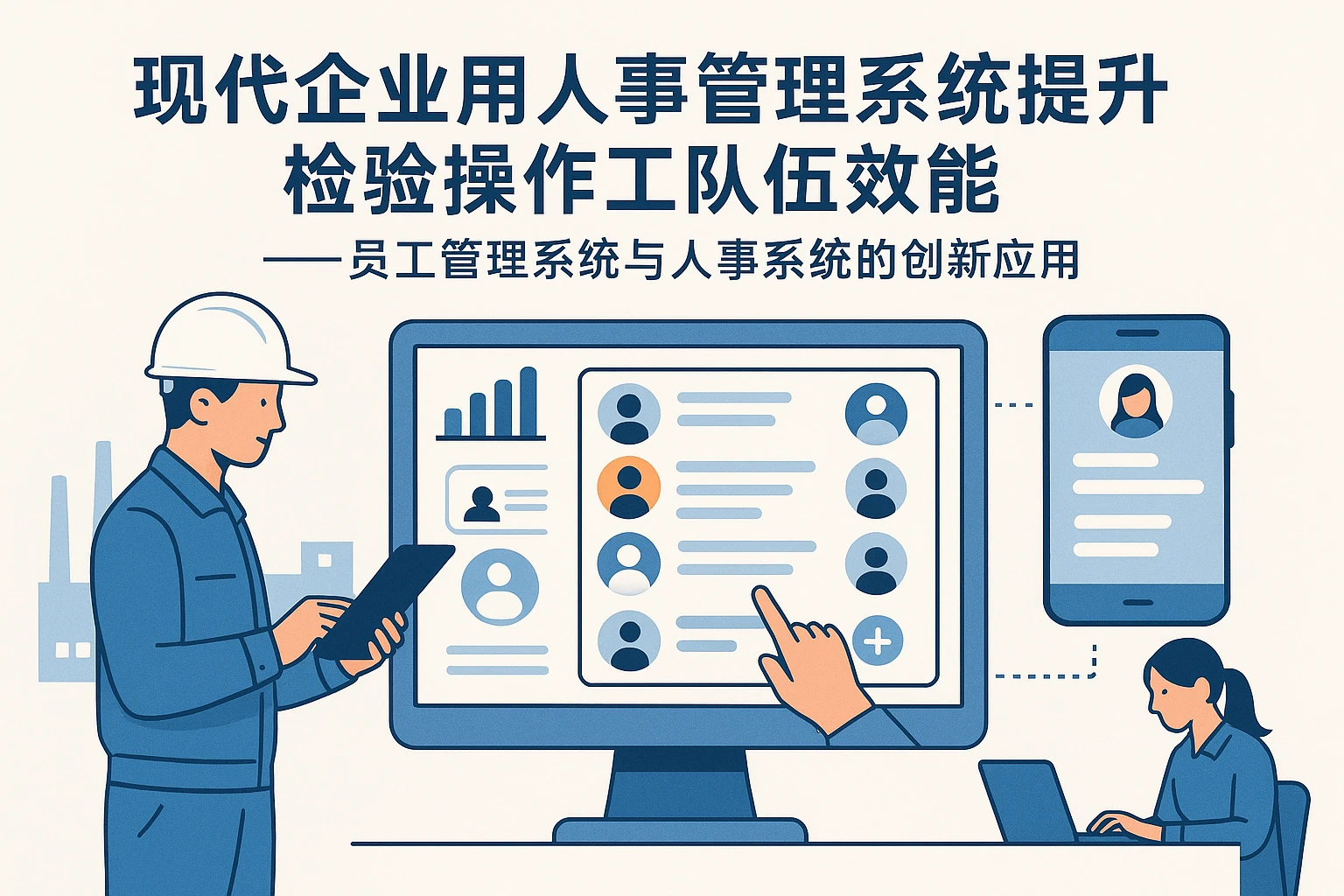 现代企业用人事管理系统提升检验操作工队伍效能——员工管理系统与微信人事系统的创新应用