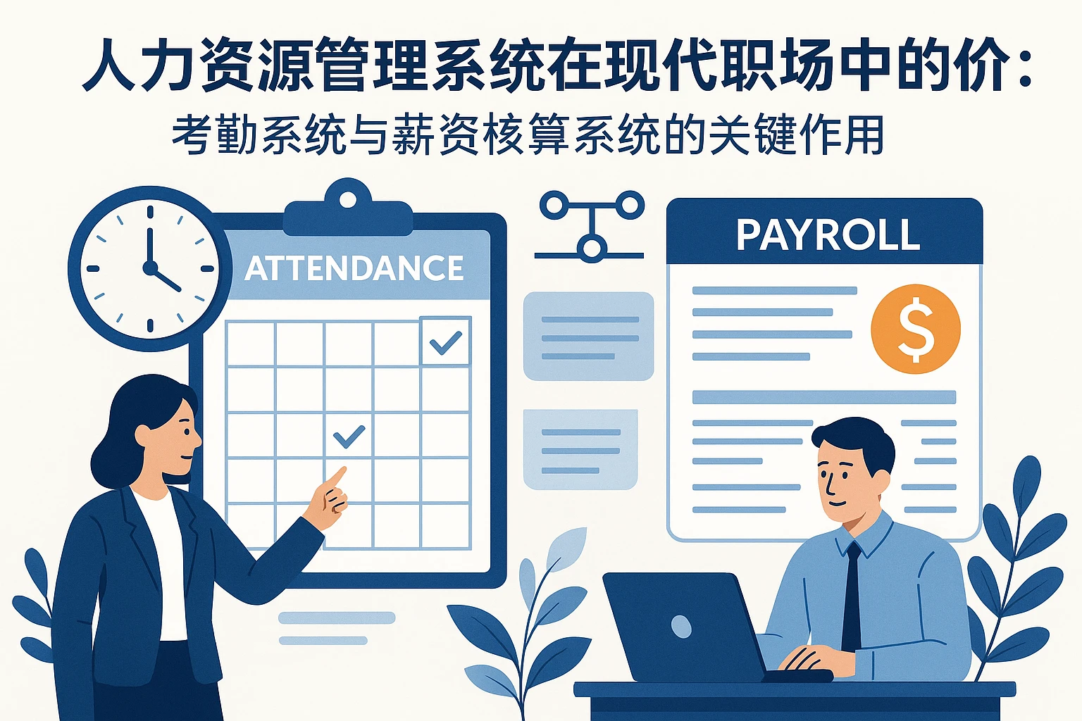 人力资源管理系统在现代职场中的价值：考勤系统与薪资核算系统的关键作用