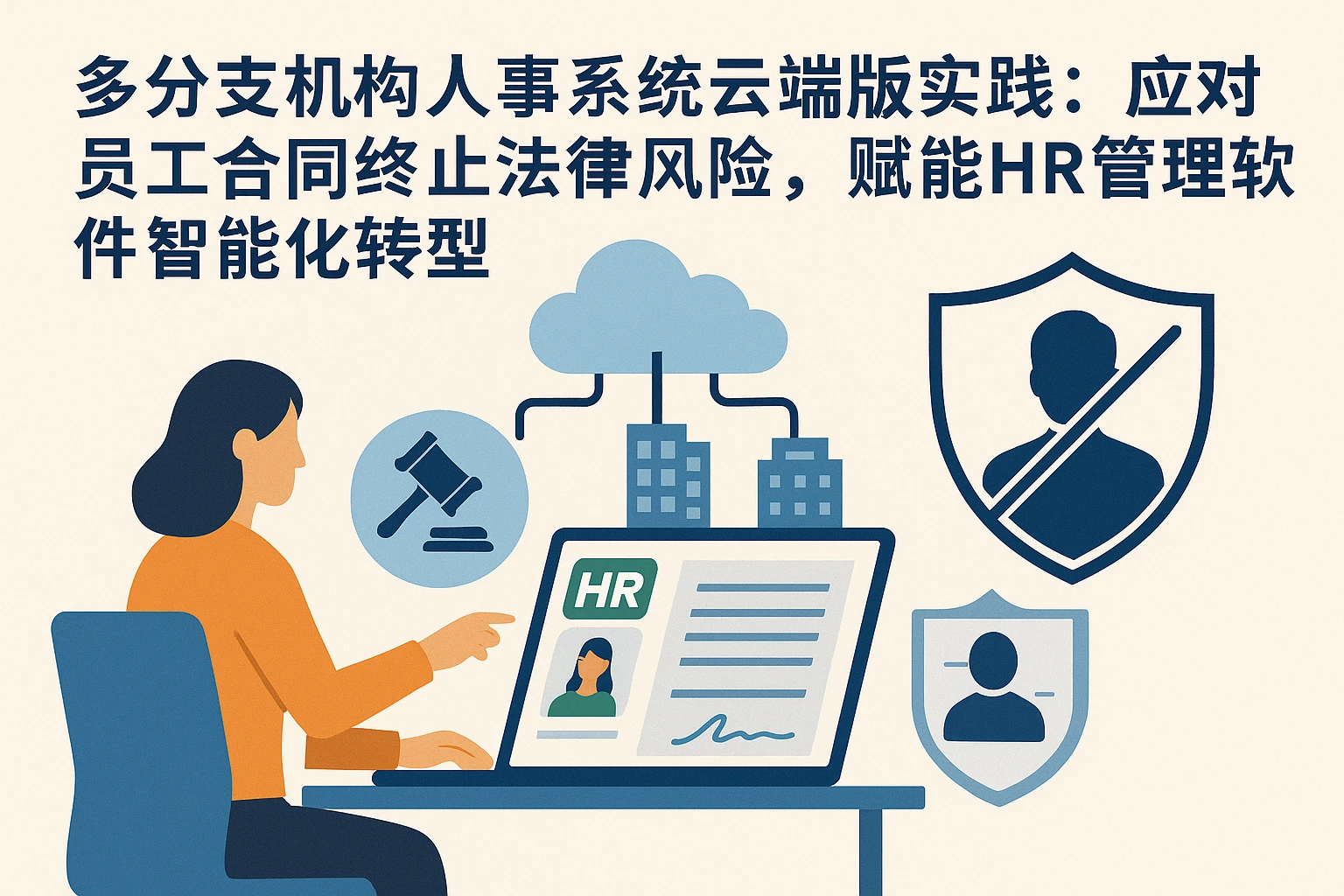 多分支机构人事系统云端版实践：应对员工合同终止法律风险，赋能HR管理软件智能化转型