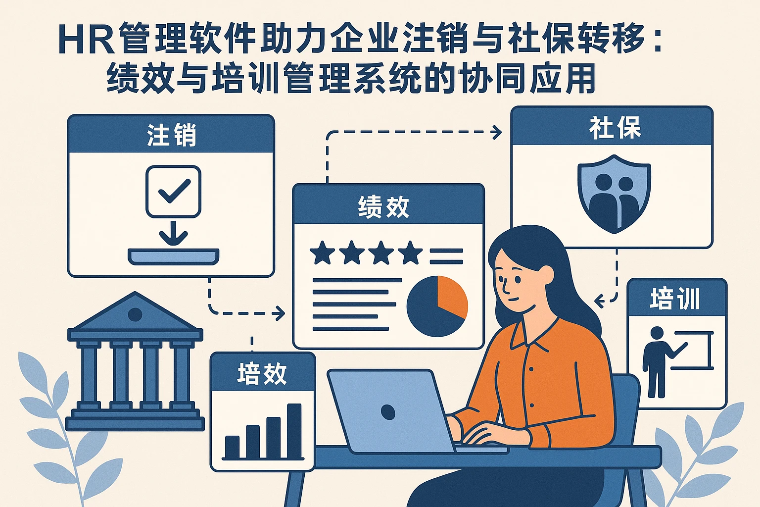 HR管理软件助力企业注销与社保转移：绩效与培训管理系统的协同应用