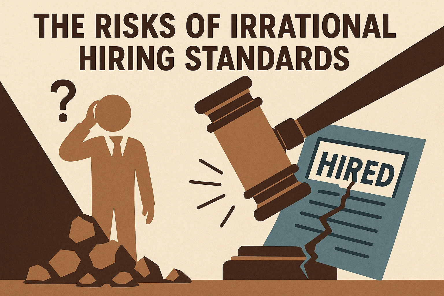 非理性招聘标准的风险