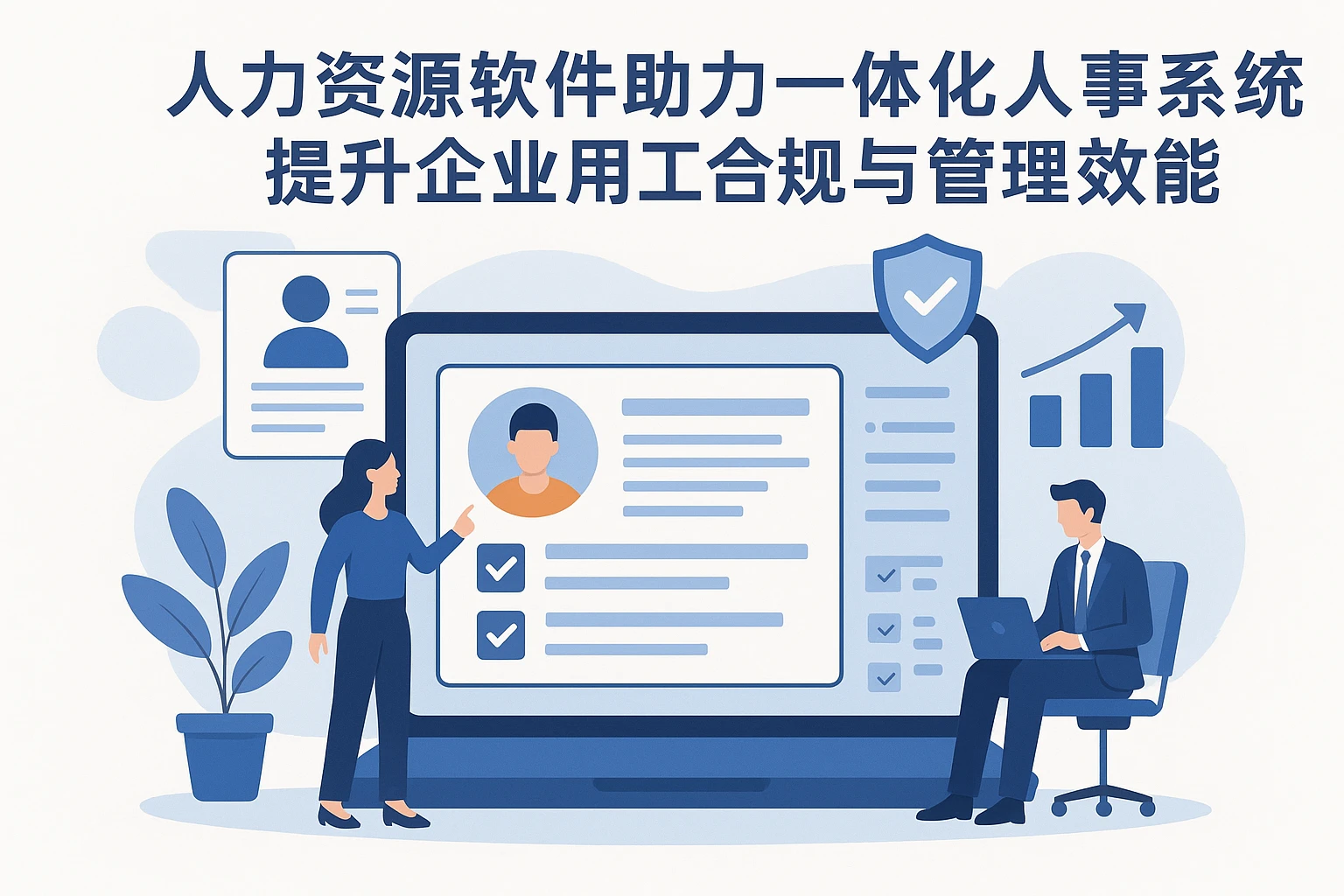 人力资源软件助力一体化人事系统，提升企业用工合规与管理效能