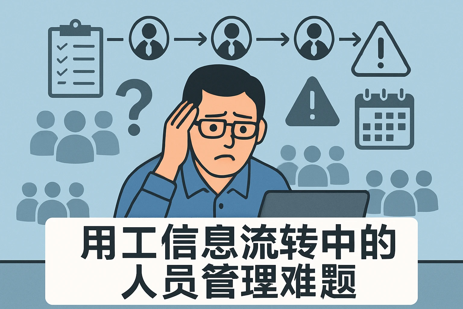 用工信息流转中的人员管理难题