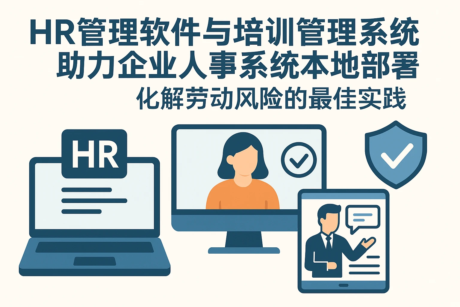 HR管理软件与培训管理系统助力企业人事系统本地部署，化解劳动风险的最佳实践