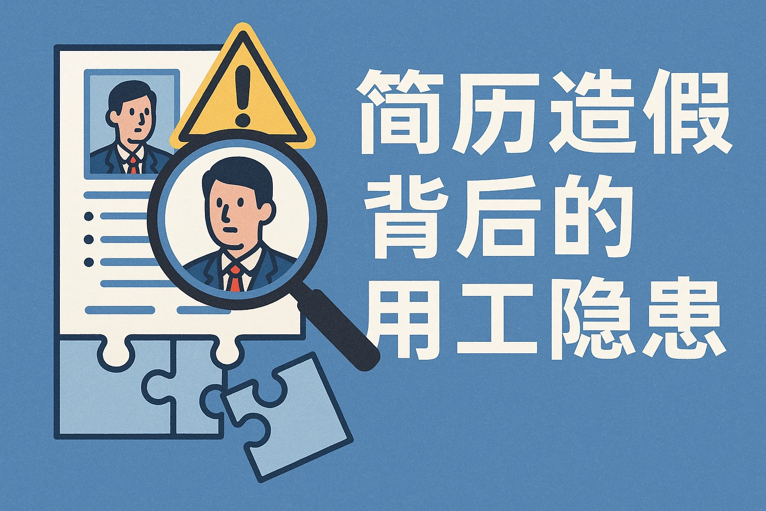 简历造假背后的用工隐患
