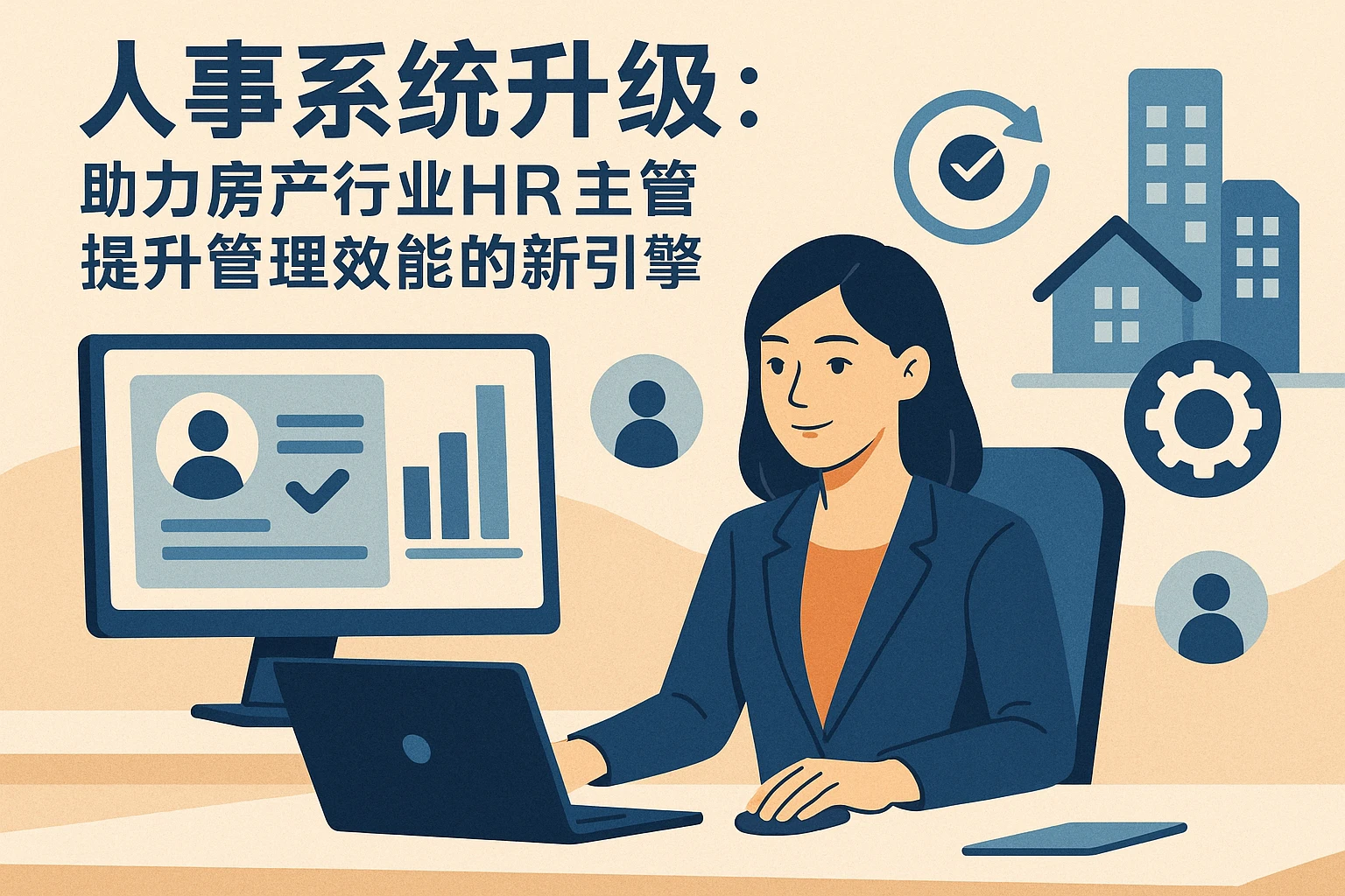 人事系统升级：助力房产行业HR主管提升管理效能的新引擎
