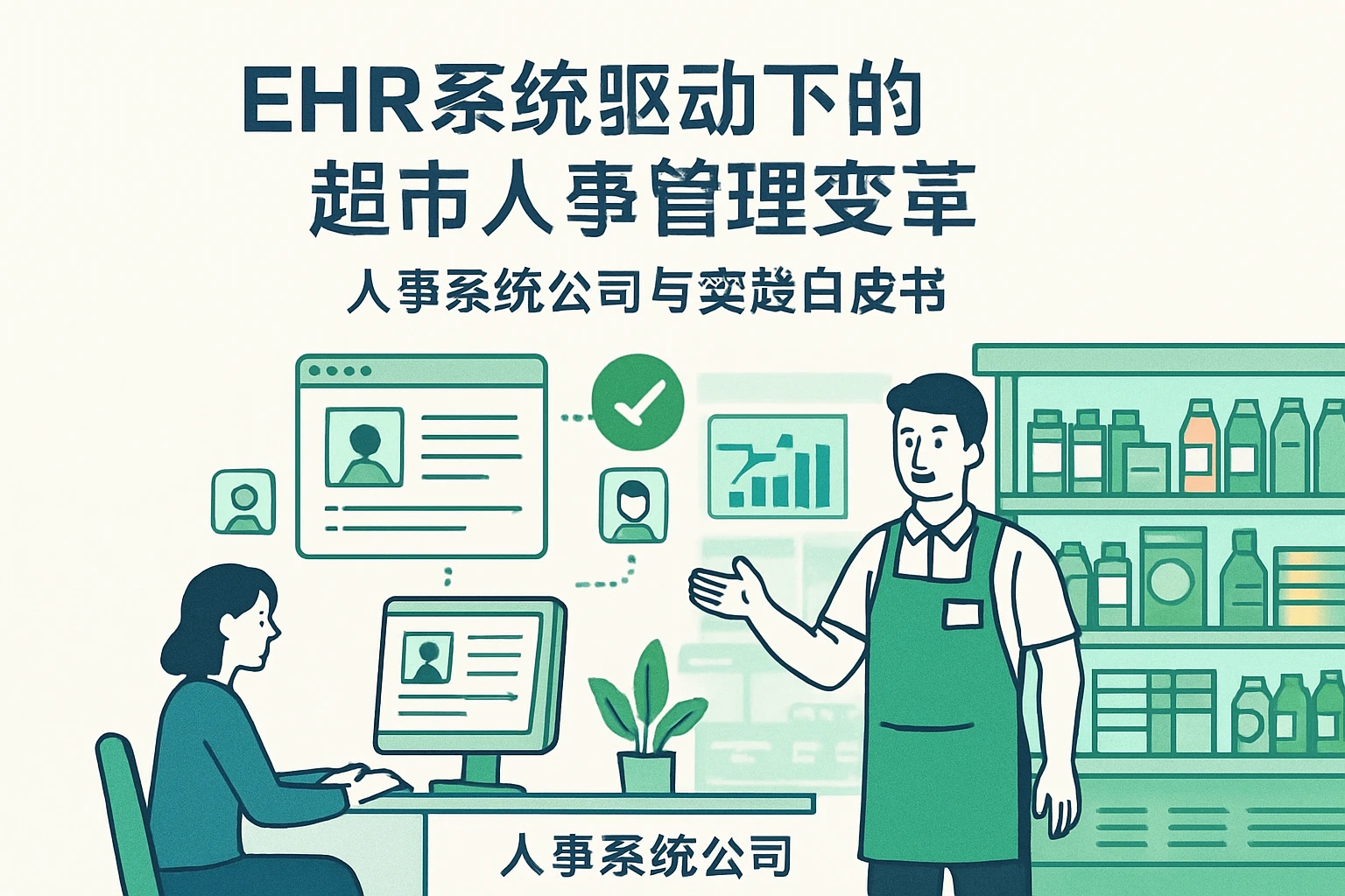 EHR系统驱动下的超市人事管理变革：人事系统公司与实践白皮书