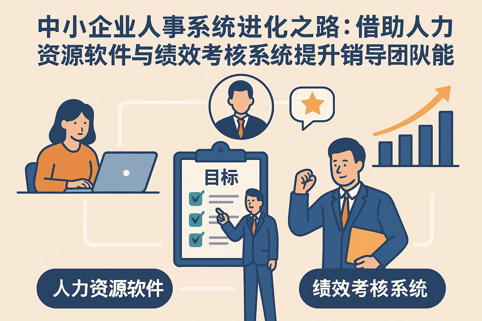 中小企业人事系统进化之路：借助人力资源软件与绩效考核系统提升销售团队管理效能