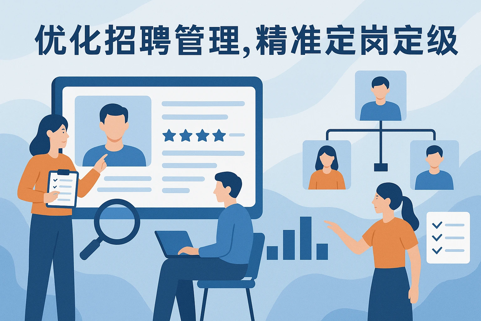 优化招聘管理，精准定岗定级