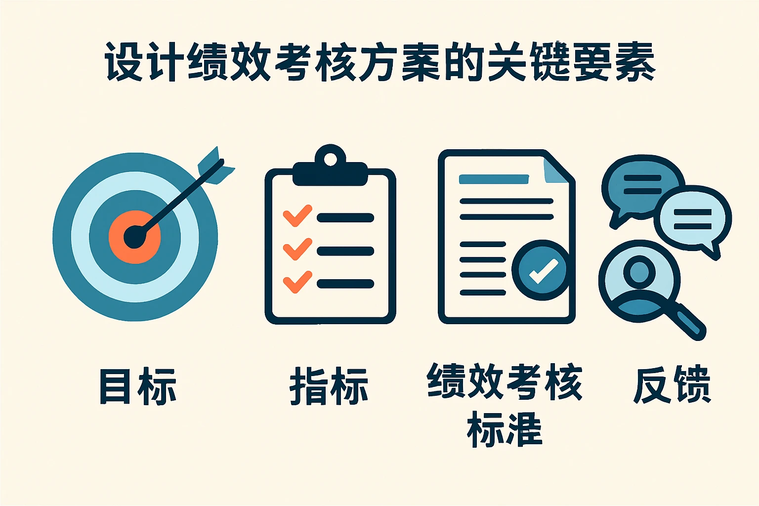 设计绩效考核方案的关键要素