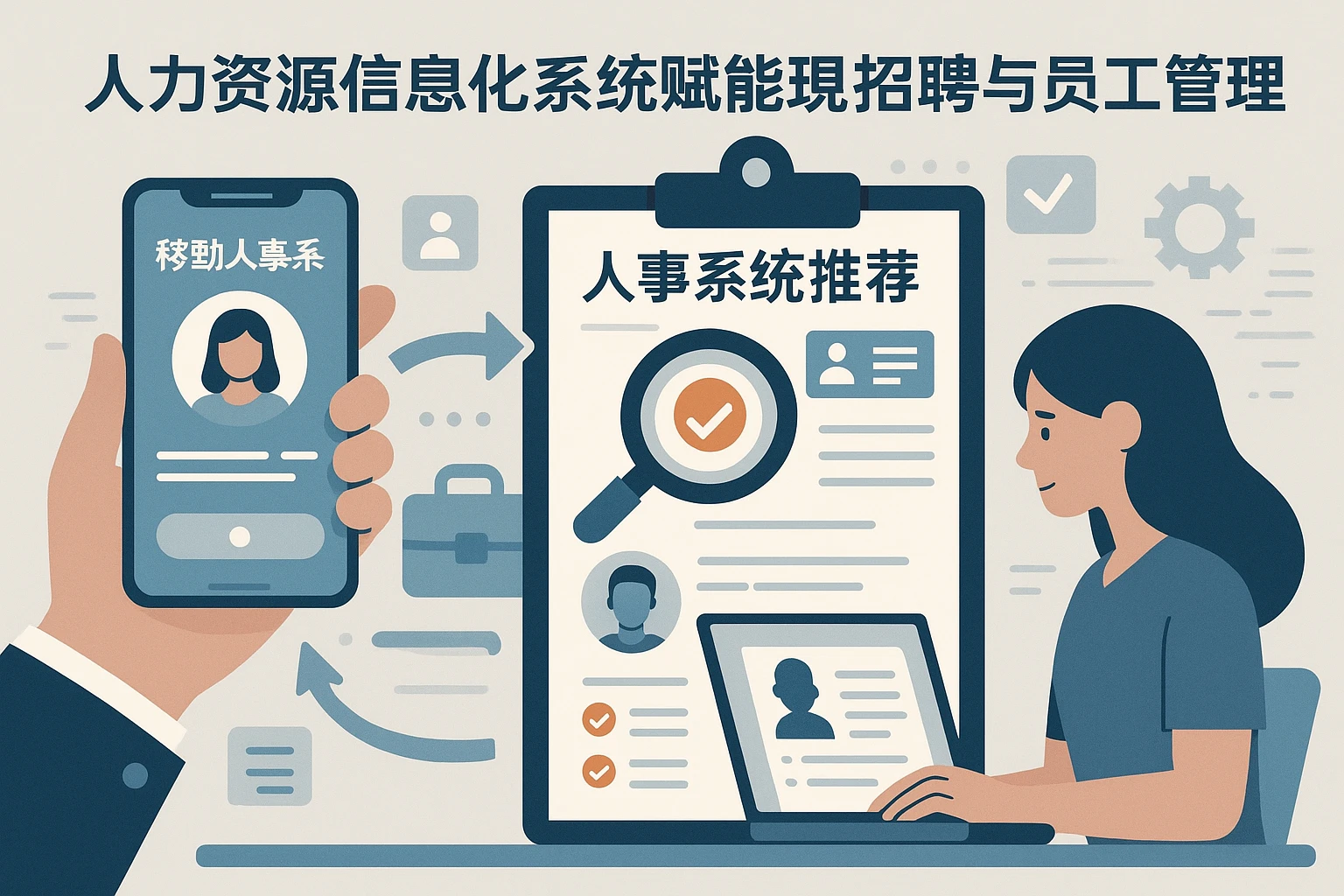 人力资源信息化系统赋能现代招聘与员工管理：移动人事系统与人事系统推荐