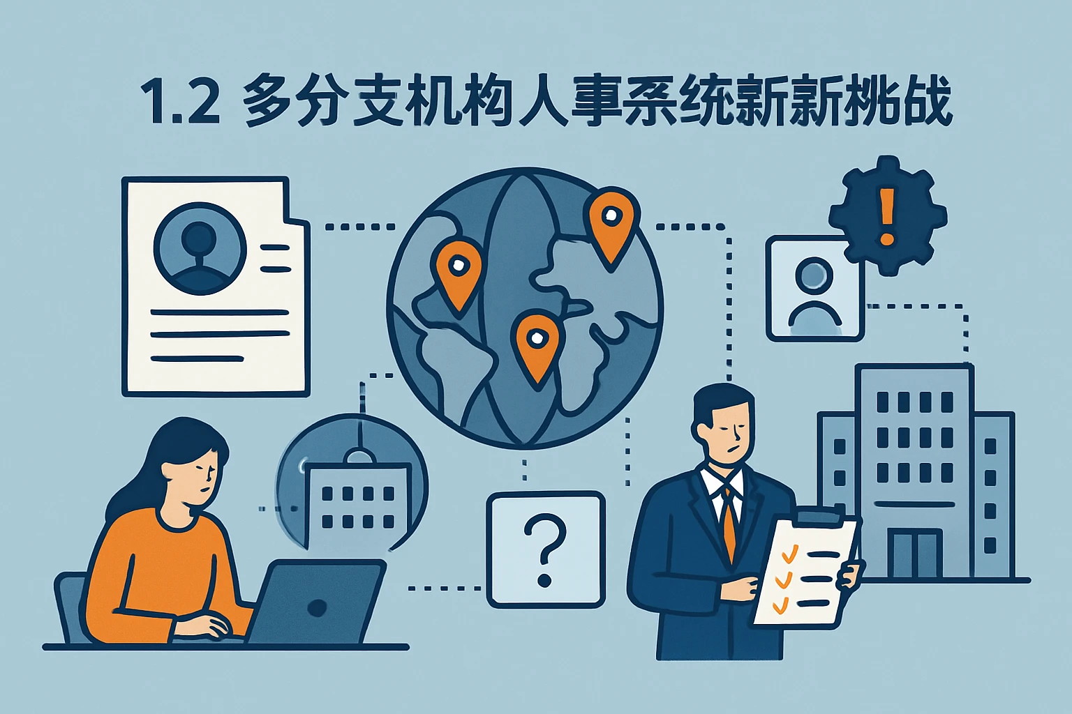 1.2 多分支机构人事系统的新挑战