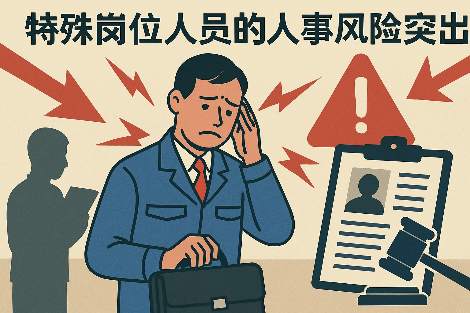 特殊岗位人员的人事风险突出