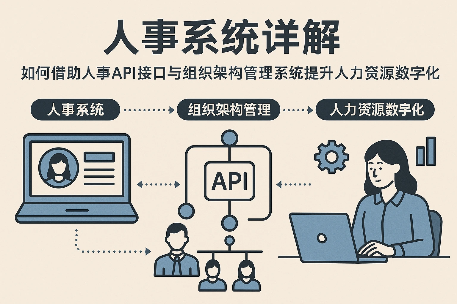 人事系统详解：如何借助人事系统API接口与组织架构管理系统提升人力资源数字化水平