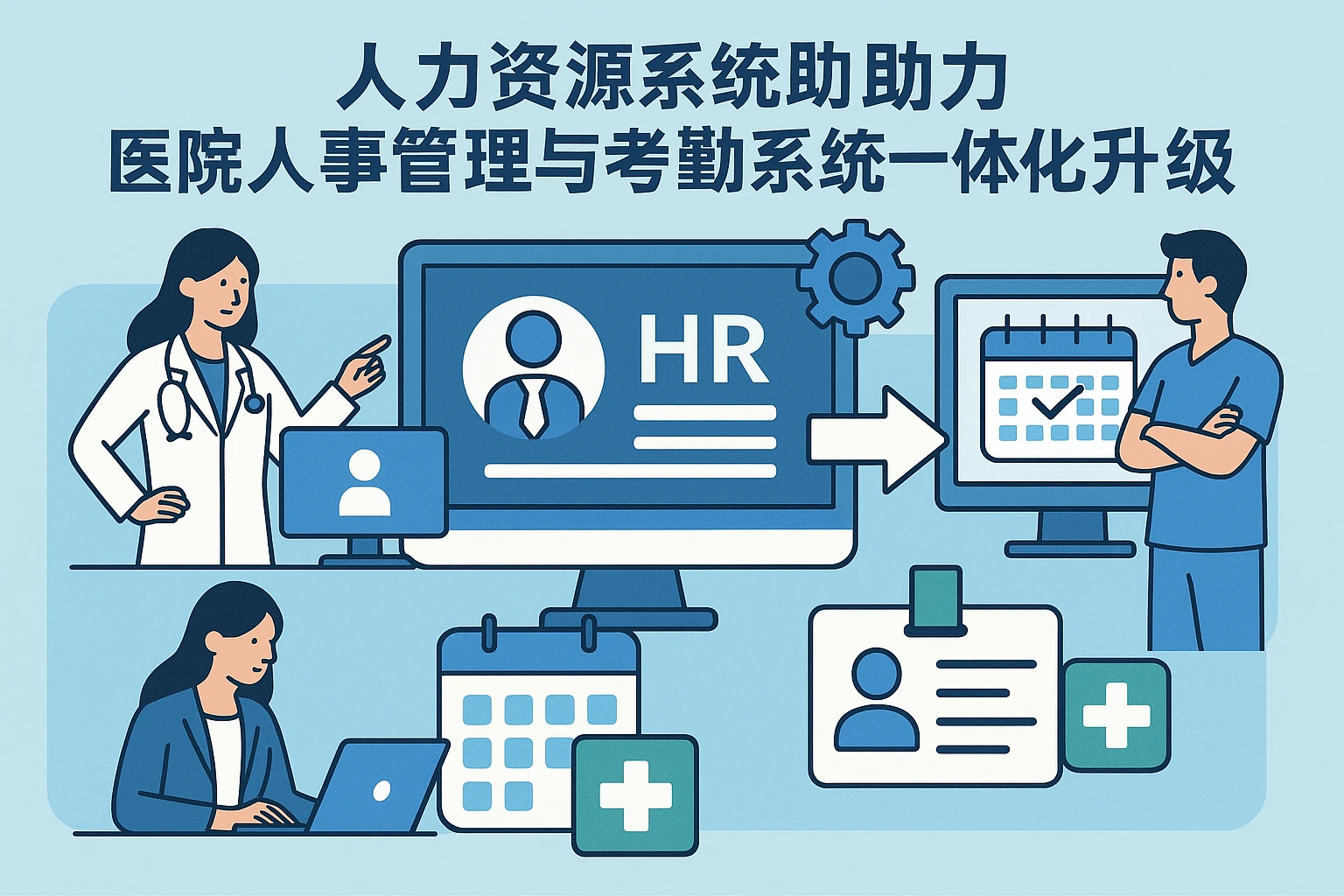 人力资源系统助力医院人事管理与考勤系统一体化升级