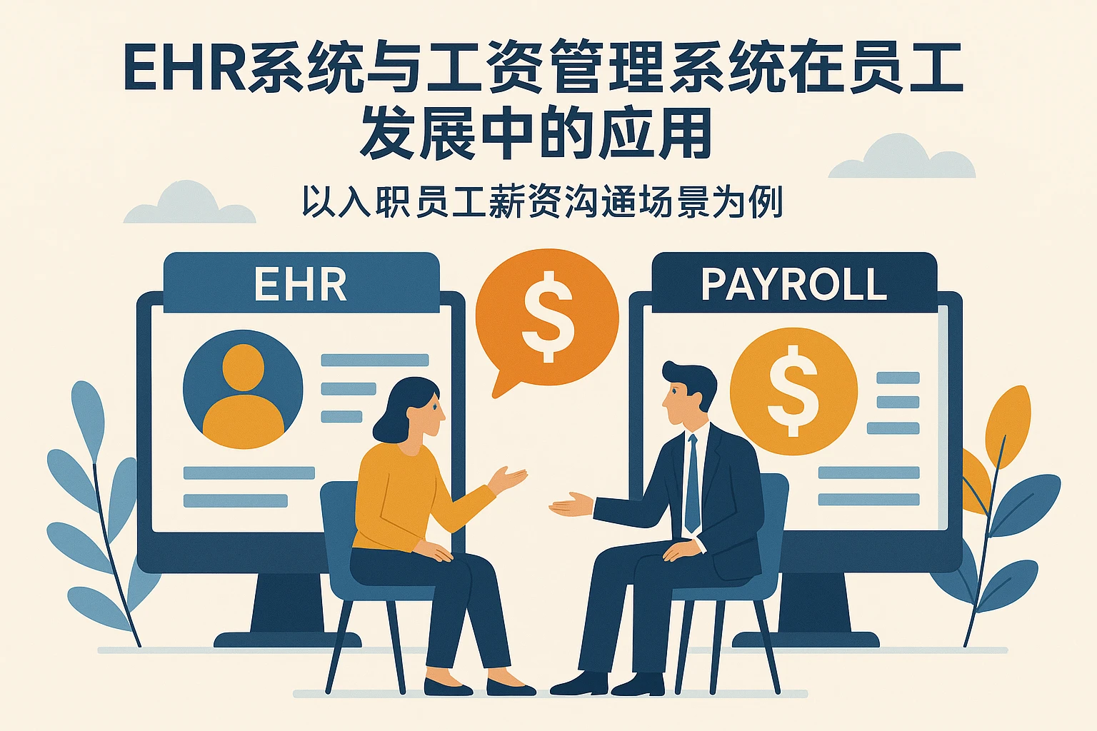 EHR系统与工资管理系统在员工发展中的应用——以入职员工薪资沟通场景为例