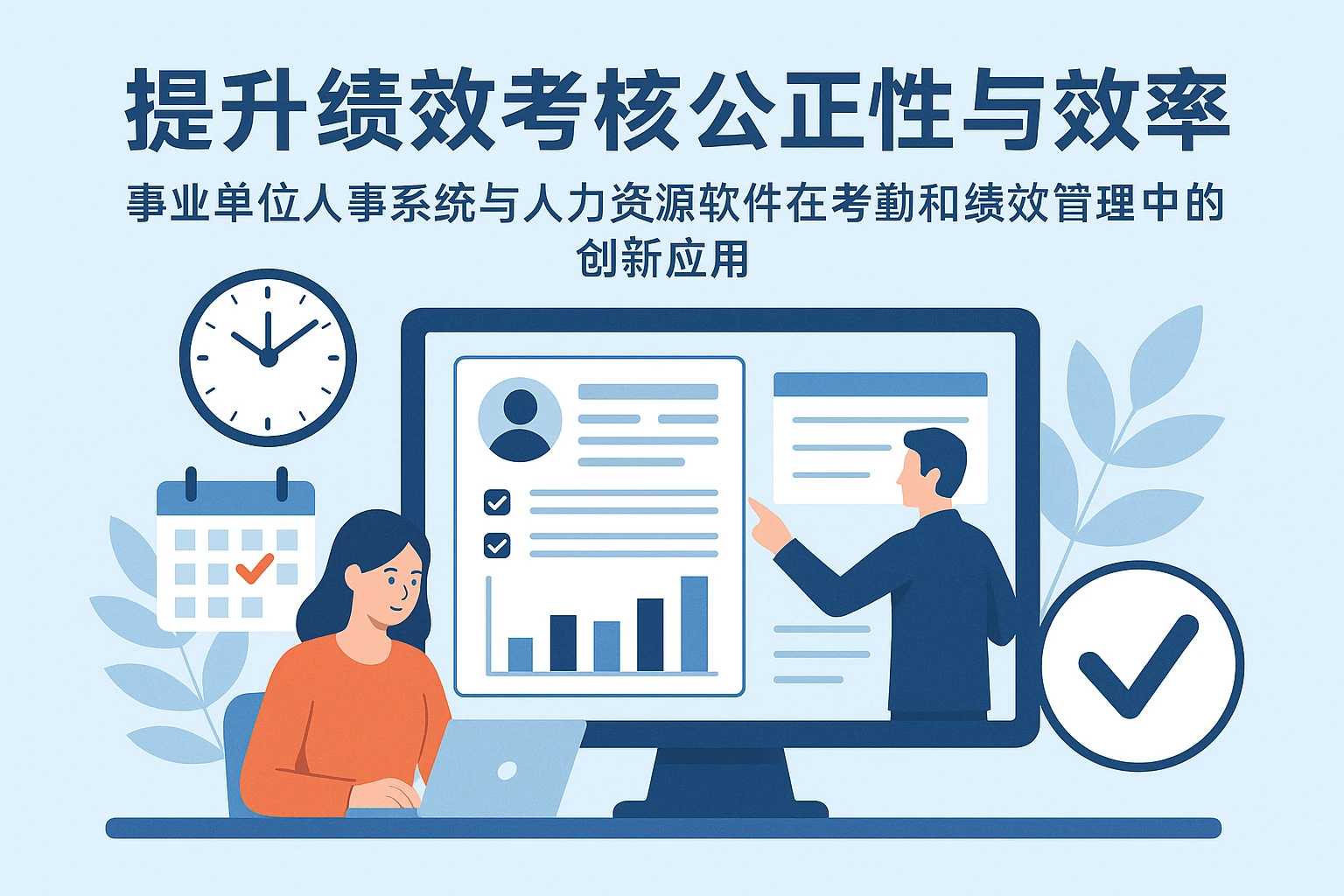 提升绩效考核公正性与效率：事业单位人事系统与人力资源软件在考勤和绩效管理中的创新应用