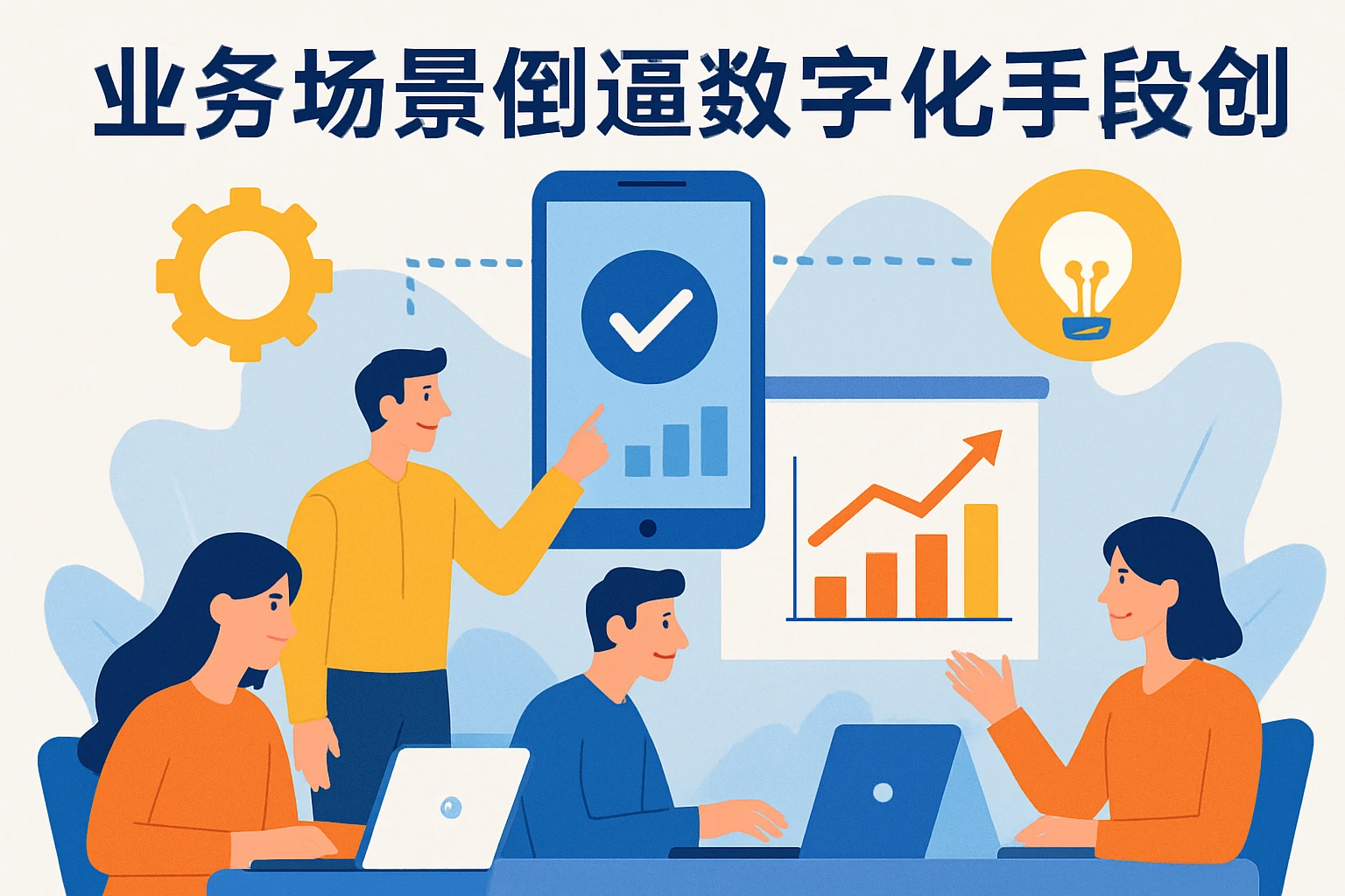 业务场景倒逼数字化手段创新