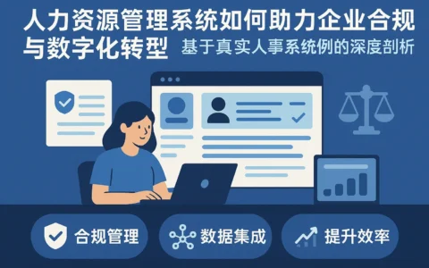 人力资源管理系统如何助力企业合规与数字化转型——基于真实人事系统案例的深度剖析