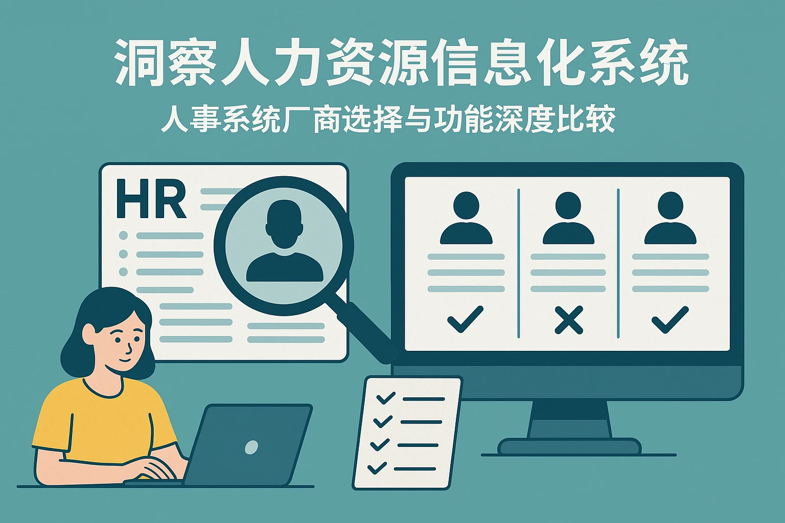 洞察人力资源信息化系统：人事系统厂商选择与功能深度比较