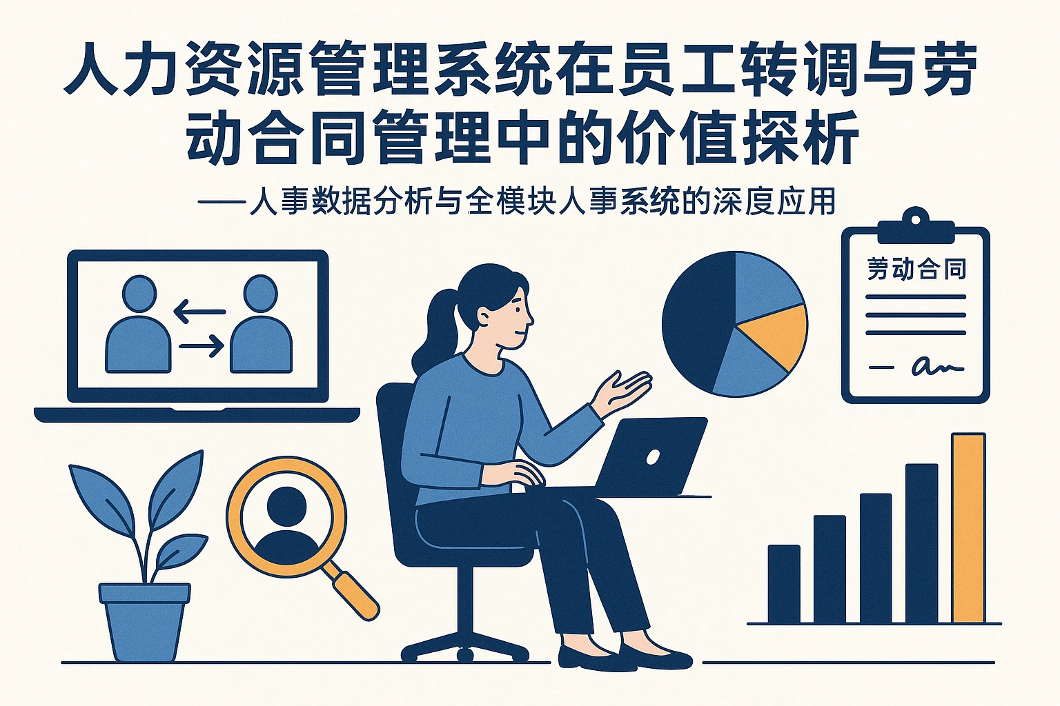 人力资源管理系统在员工转调与劳动合同管理中的价值探析——人事数据分析与全模块人事系统的深度应用