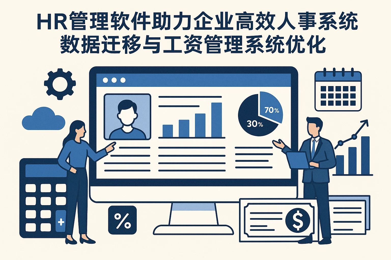 HR管理软件助力企业高效人事系统数据迁移与工资管理系统优化