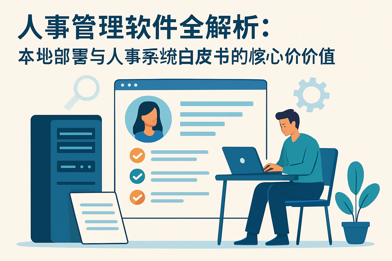 人事管理软件全解析：本地部署与人事系统白皮书的核心价值