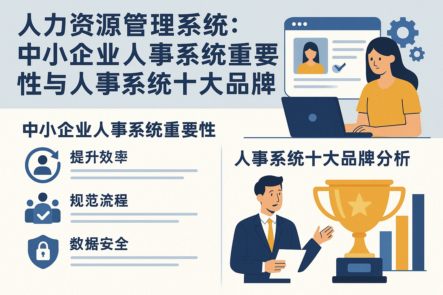 人力资源管理系统：中小企业人事系统的重要性与人事系统十大品牌分析