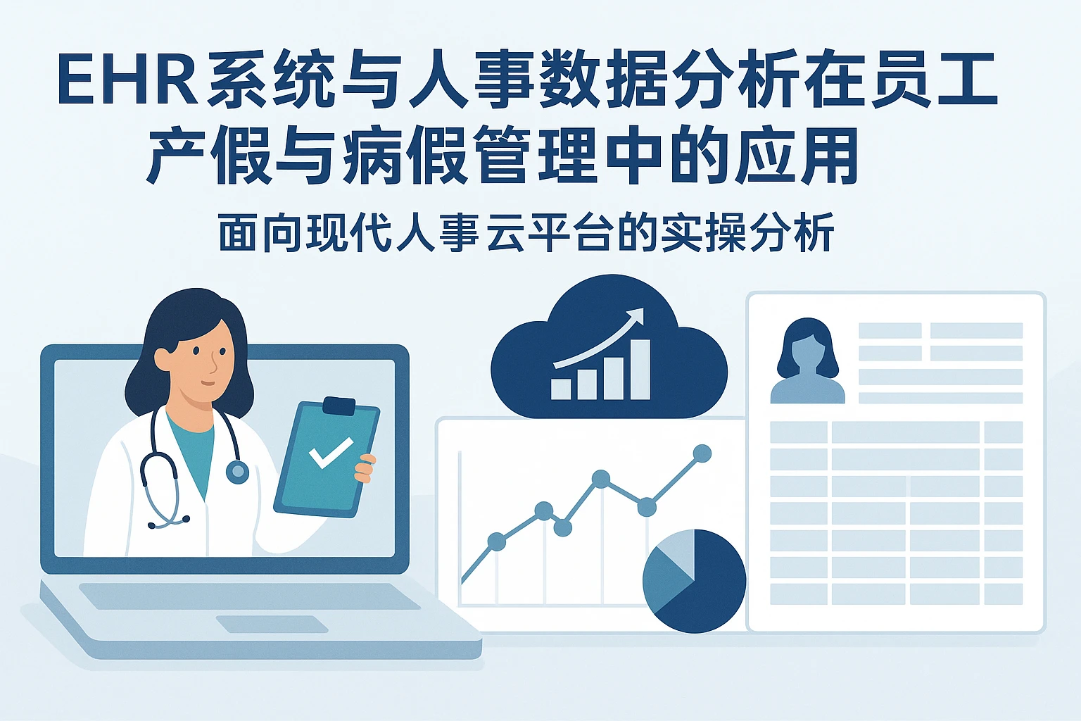 EHR系统与人事数据分析在员工产假与病假管理中的应用 —— 面向现代人事云平台的实操分析