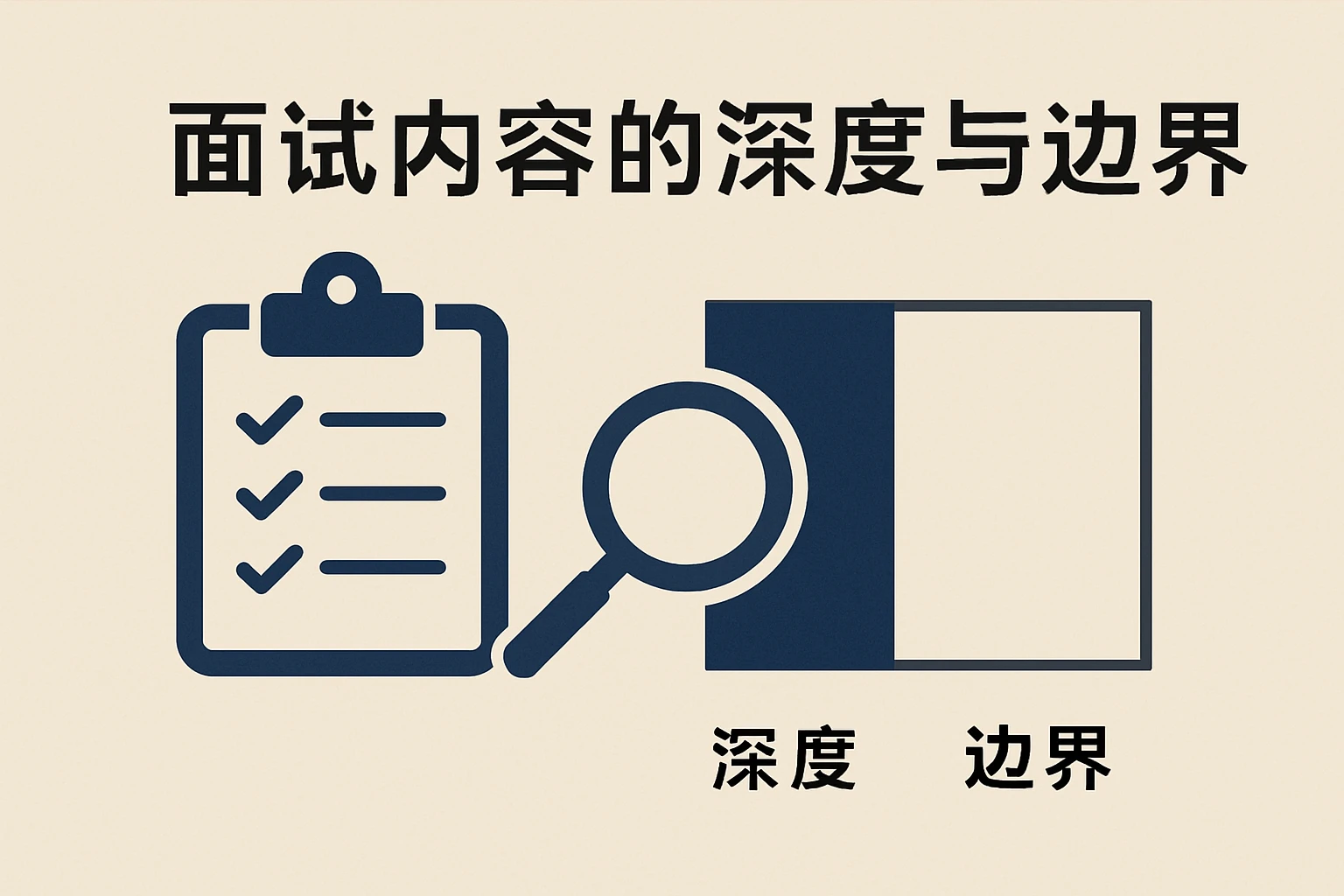 2. 面试内容的深度与边界