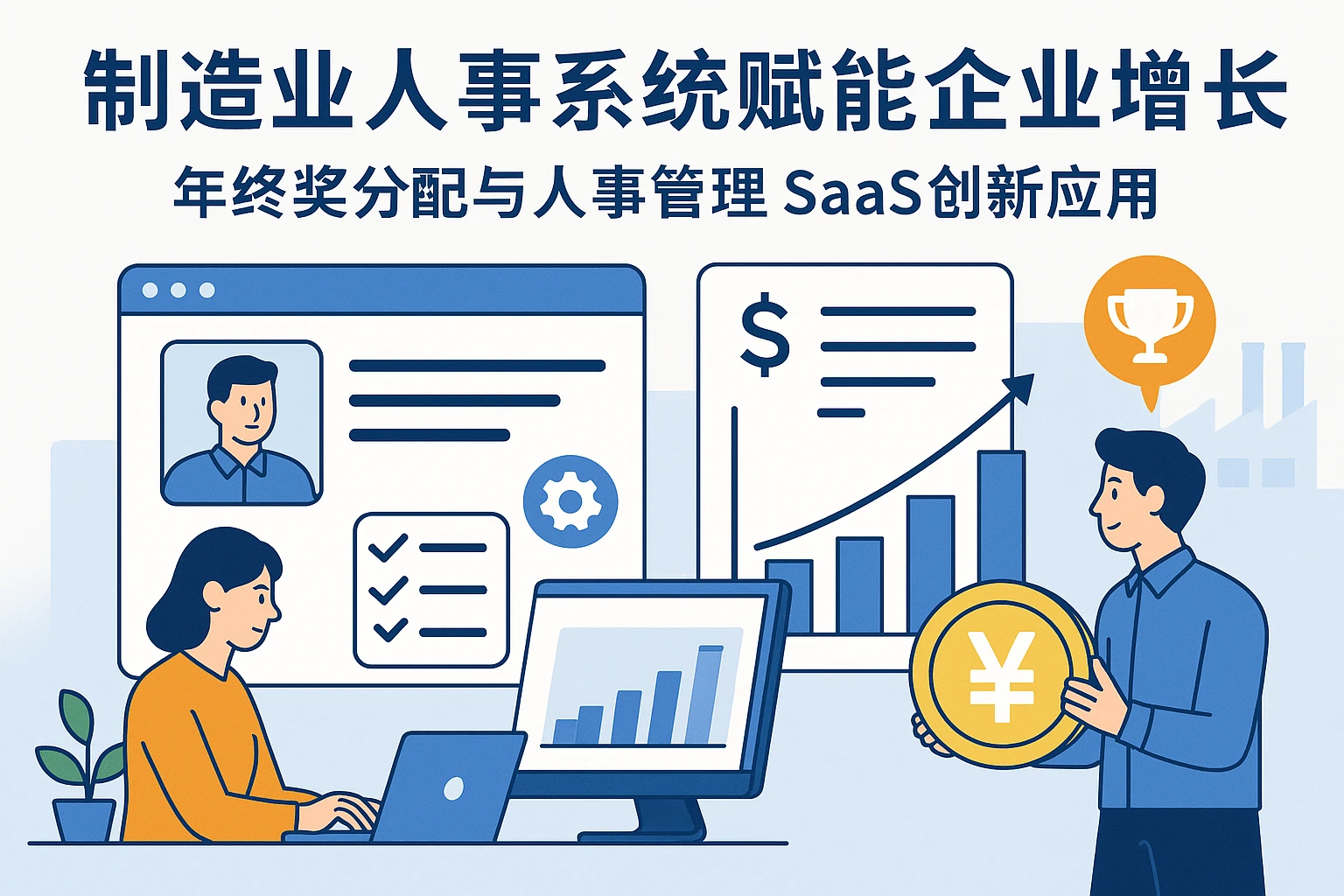 制造业人事系统赋能企业增长：年终奖分配与人事管理SaaS创新应用
