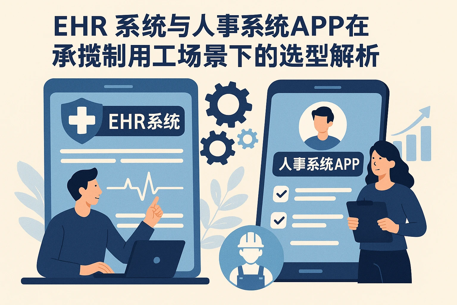 EHR系统与人事系统APP在承揽制用工场景下的选型解析