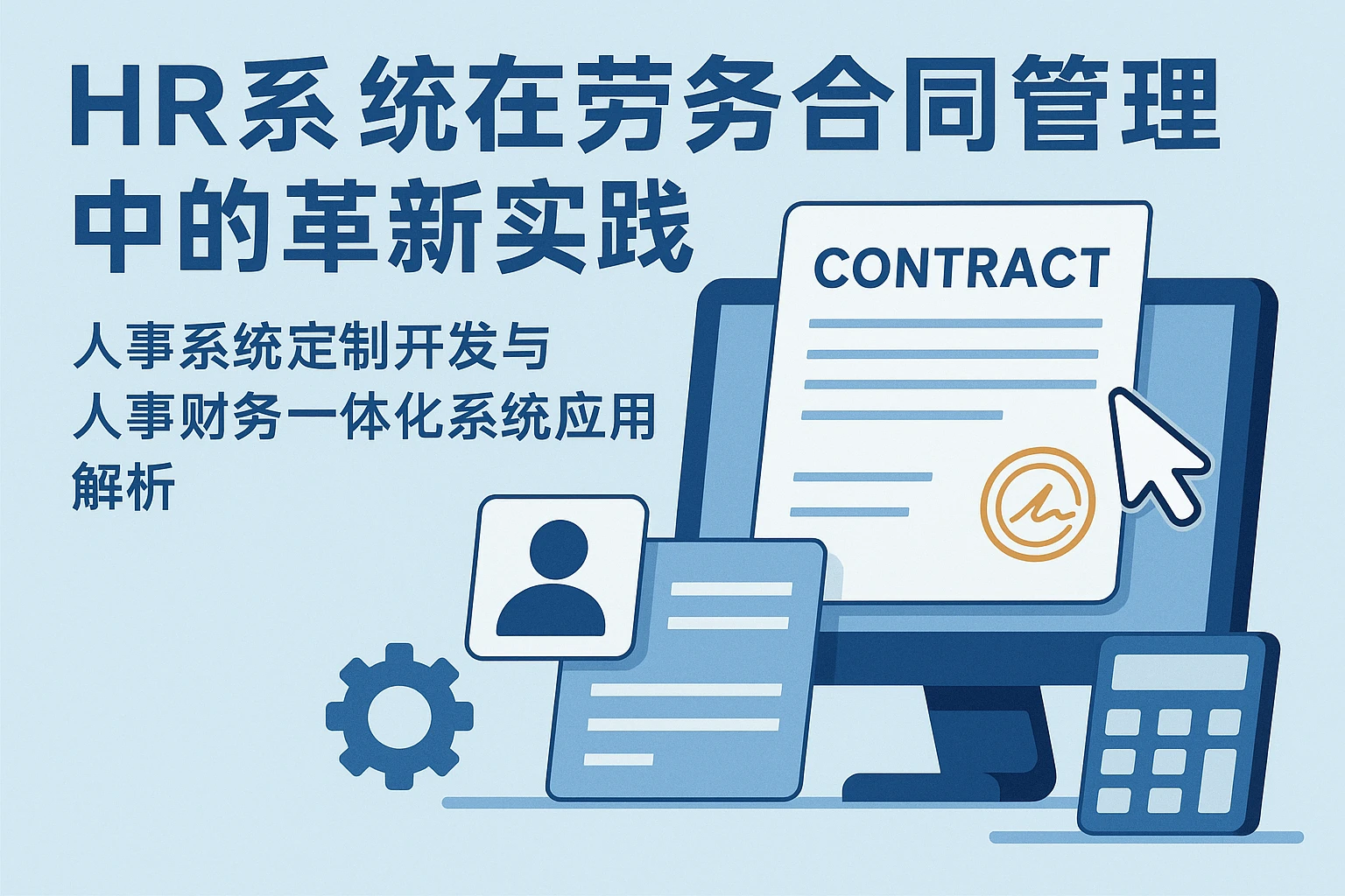 HR系统在劳务合同管理中的革新实践——人事系统定制开发与人事财务一体化系统应用解析