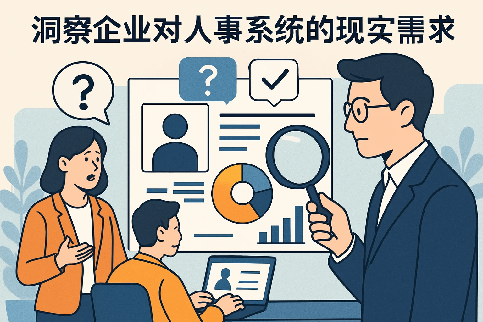 洞察企业对人事系统的现实需求